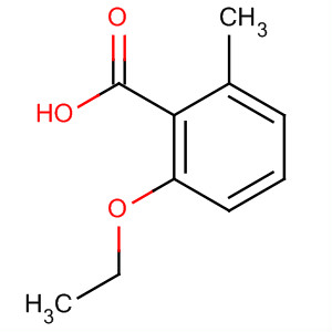 Benzoic acid, 2-ethoxy-6-methyl-结构式