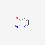 3-METHOXY-N-METHYLPYRIDIN-2-AMINE结构式
