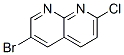 Structure of 6-BROMO-2-CHLORO-[1,8]NAPHTHYRIDINE
