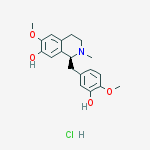 Structure of d-Reticuline Hydrochloride
