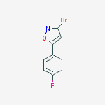 Structure of 3-Bromo-5-(4-Fluorophenyl)Isoxazole