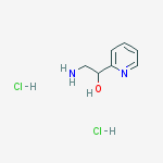 Structure of 2-amino-1-(2-pyridyl)ethanol