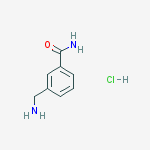 Structure of BenzaMide, 3-(aMinoMethyl)-, Monohydrochloride