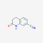 Structure of 2-Oxo-1,2,3,4-tetrahydroquinoline-7-carbonitrile