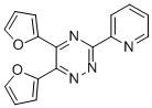 5,6-二呋喃-3-(2-吡啶基)-1,2,4-三嗪结构式
