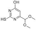 Structure of 6-(DIMETHOXYMETHYL)-2-MERCAPTOPYRIMIDIN-4-OL