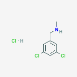 Structure of 3,5-Dichloro-N-methylbenzylamine hydrochloride