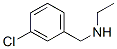 Benzenemethanamine, 3-chloro-N-ethyl-结构式