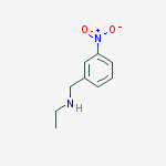 Structure of N-ETHYL-3-NITRO-BENZENEMETHANAMINEHCL