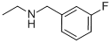 Structure of N-[(3-fluorophenyl)methyl]ethanamine