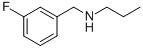 N-(3-氟苄基)-1-丙基胺结构式