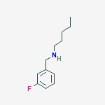 Structure of 3-FLUORO-N-PENTYL-BENZENEMETHANAMINE