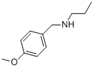 Structure of N-(4-methoxybenzyl)-N-propylamine