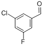 3-氯-5-氟苯甲醛结构式