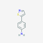 Structure of 4-ISOTHIAZOL-5-YL-PHENYLAMINE