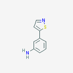 Structure of 3-ISOTHIAZOL-5-YL-PHENYLAMINE