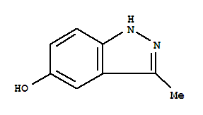 Structure of 3-Methyl-1H-indazol-5-ol