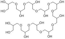 Structure of decaglycerol