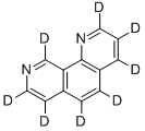 1,10-菲咯啉-D8结构式