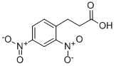Structure of 3-(2,4-DINITRO-PHENYL)PROPIONIC ACID