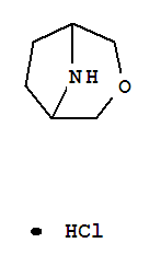 Structure of 3-Oxa-8-Azabicyclo[3.2.1]octane, Hydrochloride