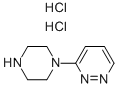 Structure of 3-PIPERAZIN-1-YL-PYRIDAZINE DIHYDROCHLORIDE