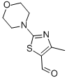 Structure of 4-Methyl-2-morpholin-4-yl-thiazole-5-carbaldehyde