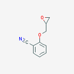 Structure of (S)-2-(OXIRAN-2-YLMETHOXY)BENZONITRILE