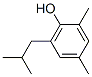 Structure of 6-(2-methylpropyl)-2,4-xylenol