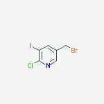 Structure of 5-(Bromomethyl)-2-chloro-3-iodopyridine