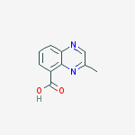 Structure of 3-METHYL-QUINOXALINE-5-CARBOXYLIC ACID