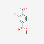Structure of Methyl 3-broMo-4-forMylbenzoate