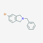 Structure of 2-BENZYL-5-BROMOISOINDOLINE