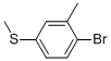 Structure of (4-Bromo-3-methylphenyl)(methyl)sulphane