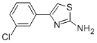 Structure of 4-(3-Chloro-phenyl)-thiazol-2-ylamine
