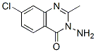 Structure of 3-AMINO-7-CHLORO-2-METHYLQUINAZOLIN-4(3H)-ONE