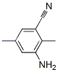 Structure of Benzonitrile,3-amino-2,5-dimethyl-