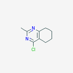 Chemical structure of 4-Chloro-2-methyl-5,6,7,8-tetrahydro-quinazoline