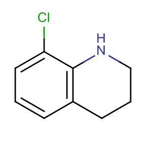 Structure of Quinoline, 8-chloro-1,2,3,4-tetrahydro-