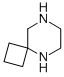 Structure of 5,8-Diazaspiro[3.5]nonane
