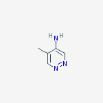 Structure of 5-methylpyridazin-4-amine