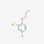 Structure of 2-PROPOXY-5-CHLOROTHIOPHENOL