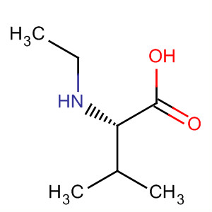 Structure of L-Valine, N-ethyl-