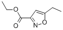 Structure of 3-Isoxazolecarboxylicacid, 5-ethyl-, ethyl ester