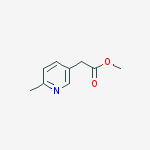 Structure of Methyl-(2-methyl-5-pyridyl)acetate