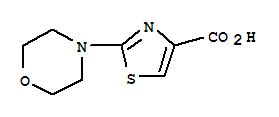 Structure of 2-Morpholin-4-yl-1,3-thiazole-4-carboxylic acid