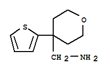Structure of (4-thien-2-yltetrahydropyran-4-yl)methylamine