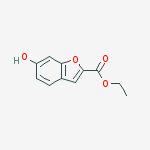 Structure of Ethyl 6-hydroxybenzofuran-2-carboxylate