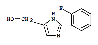 Structure of [2-(2-Fluorophenyl)-1H-imidazol-4-yl]methanol
