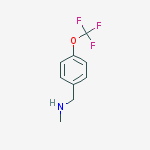 Structure of N-Methyl-4-(trifluoromethoxy)benzylamine